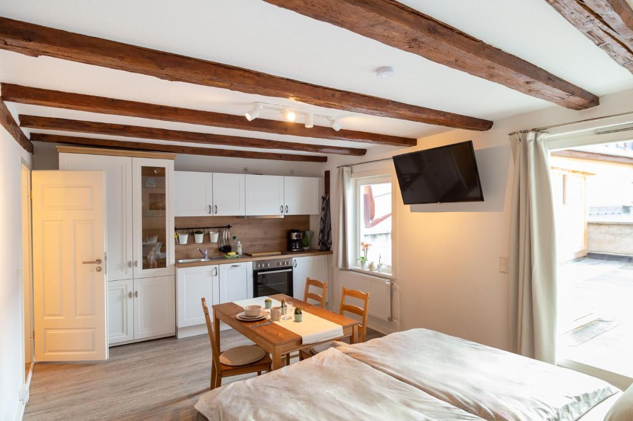 Ferienwohnung Zum Marktplatz Wernigerode Bagian luar foto