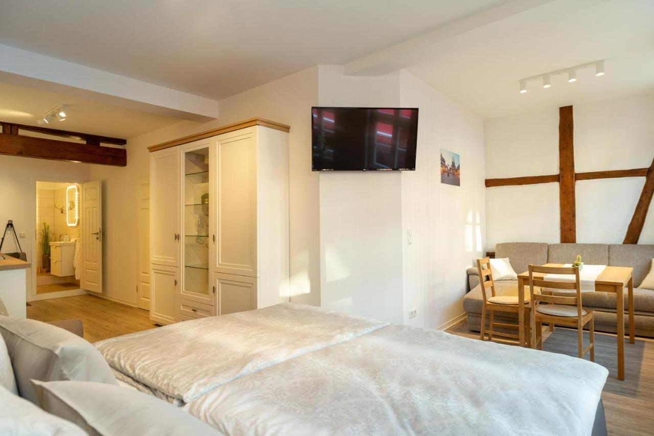 Ferienwohnung Zum Marktplatz Wernigerode Bagian luar foto