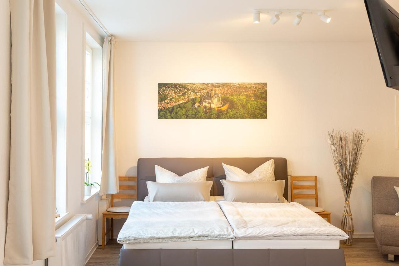 Ferienwohnung Zum Marktplatz Wernigerode Bagian luar foto