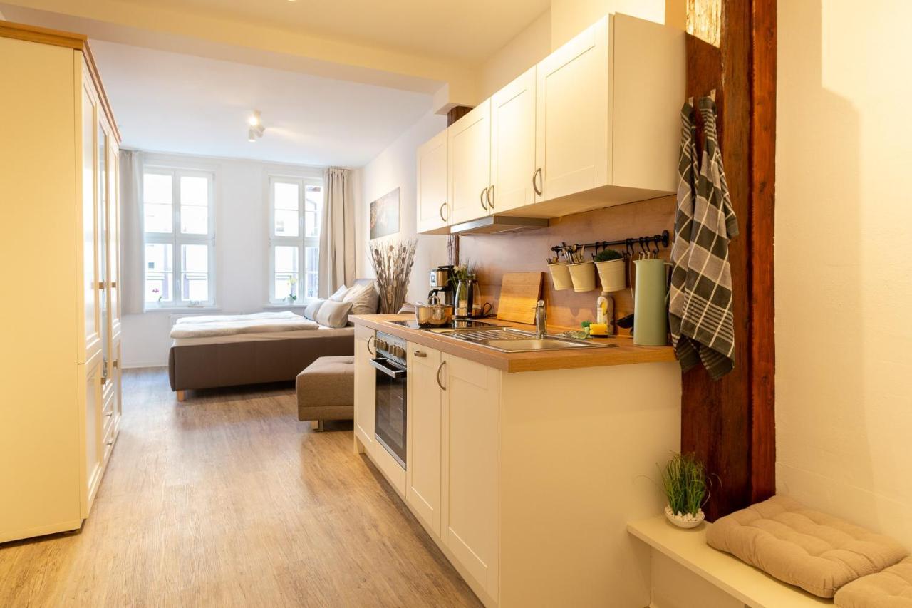 Ferienwohnung Zum Marktplatz Wernigerode Bagian luar foto