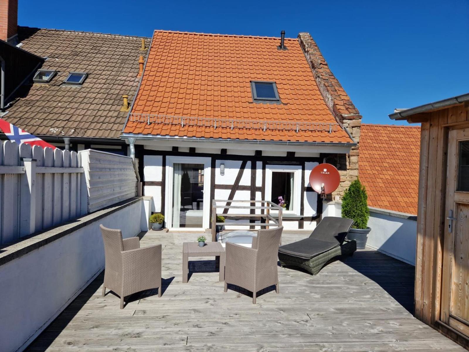 Ferienwohnung Zum Marktplatz Wernigerode Bagian luar foto