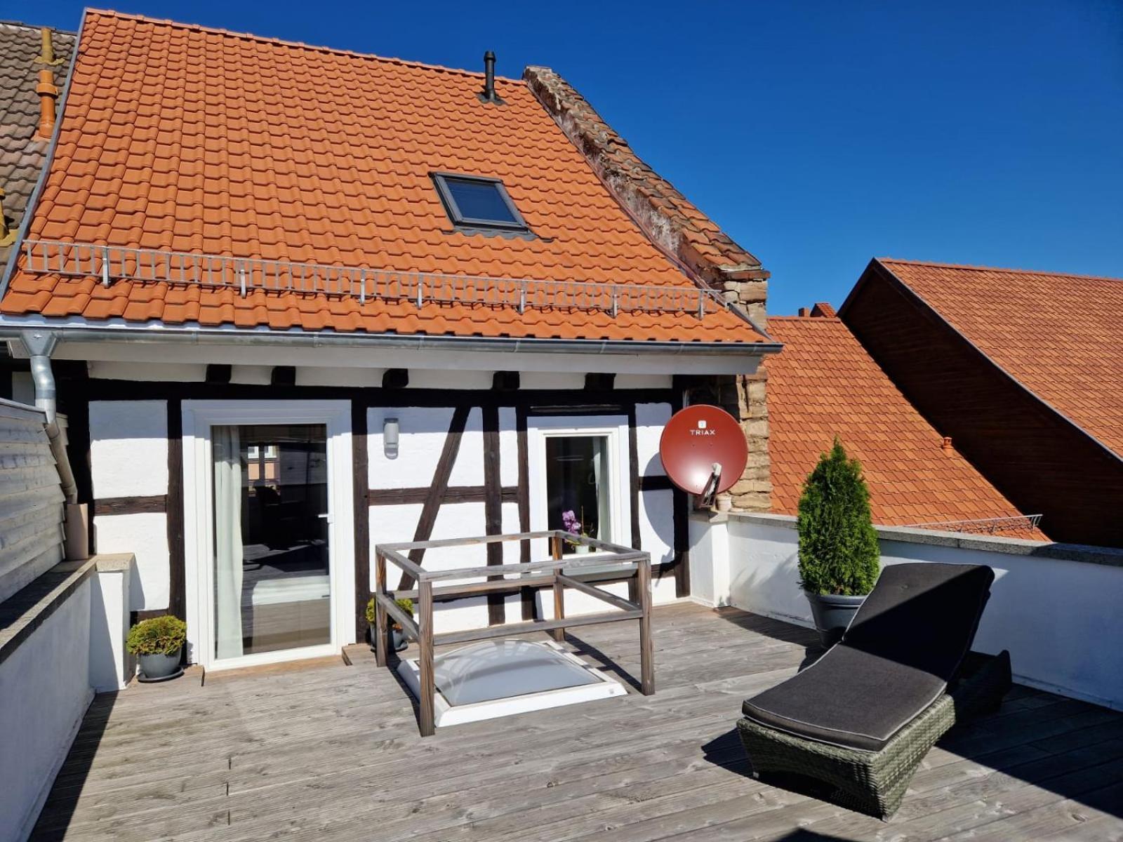 Ferienwohnung Zum Marktplatz Wernigerode Bagian luar foto